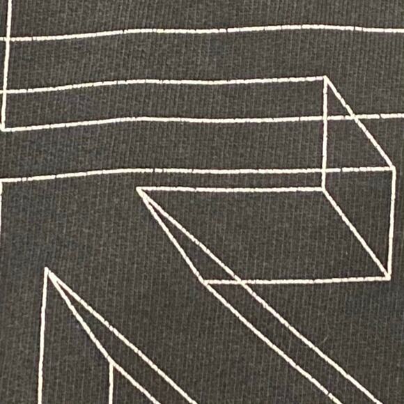 OFF-WHITE 3D Line Diag Arrows Logo Sweatshirt in Washed Black, Size Small - Picture 12 of 16